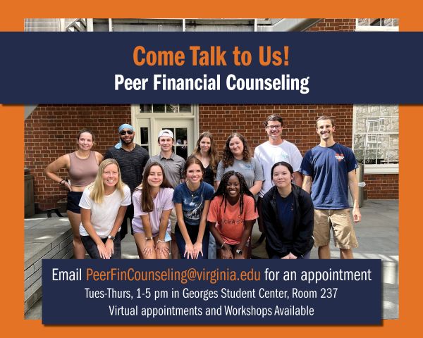 Come talk to us Peer Financial Counseling